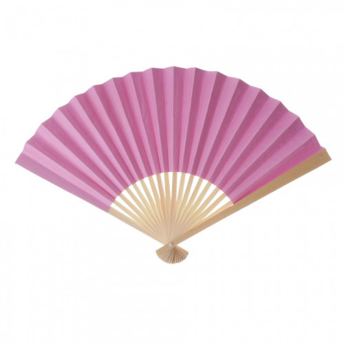 Paper Fan Cherry Blossom Pink (Set of 10) - $16.00