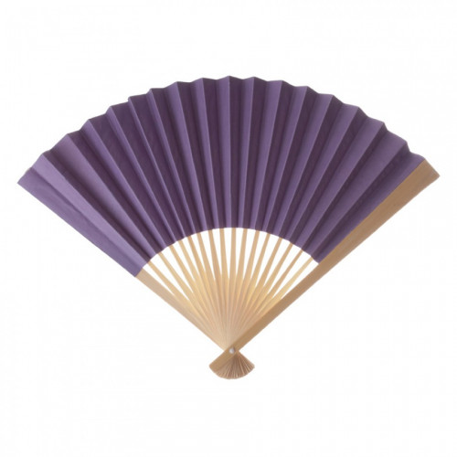 Paper Fan Lavender Purple (Set of 10) - $16.00